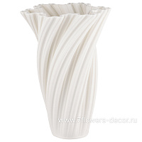 Ваза "Иллюзия" (керамика), 18x18xH31 см, для сухоцветов - фото 1