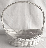 Корзина плетеная (ива), 45x28xH15/47 см - фото 1