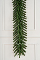 Гирлянда искусственная еловая "Европейская" (пластик), D32xH270 см - фото 1
