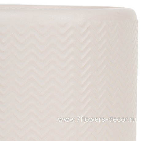 Кашпо (керамика), D12xH11,5 см - фото 2