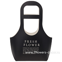 Сумка подарочная "Fresh Flowers" (картон), 25x9xH32 см, набор (10 шт) - фото 1