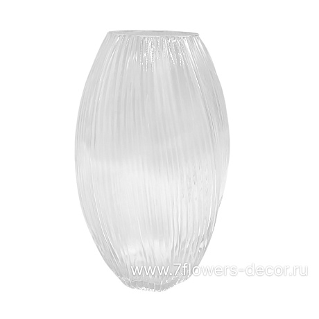 Ваза Волна (стекло), D18xH27 см - фото 1