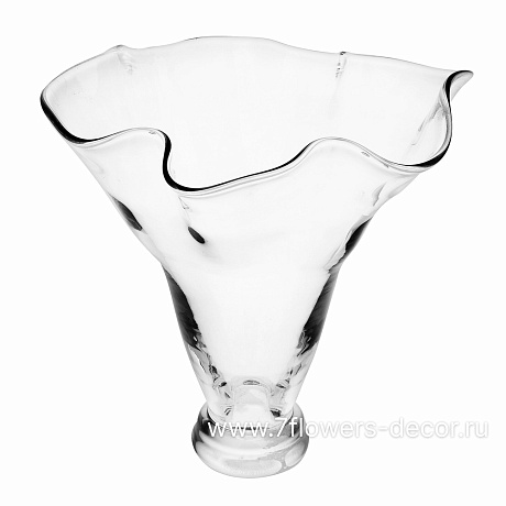 Ваза Фазолетто-3 (стекло), D18,5xH32 см - фото 1