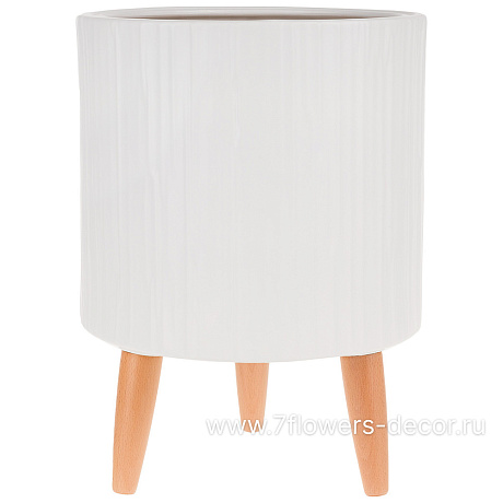 Кашпо (керамика), D30xH41 см - фото 1