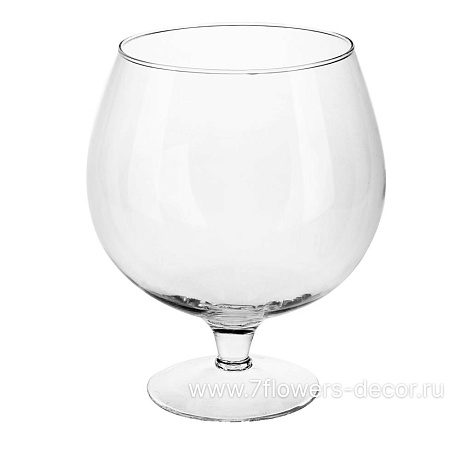 Ваза Бренди (стекло), D19xH24 см, 3 л - фото 1