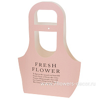 Сумка подарочная "Fresh Flowers" (картон), 25x9xH32 см, набор (10 шт) - фото 1
