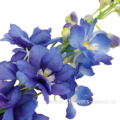 Цветок искусственный Дельфиниум, H94 см - фото 2