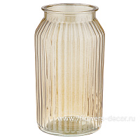 Ваза "Реана 2" (стекло), D13xH24 см - фото 1