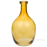 Ваза "Бутыль" (стекло), D16xH28,5 см - фото 1