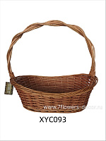 Корзина плетеная (ива), 46x31xH16 см - фото 1