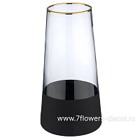 Ваза "Tokyo" (стекло), D8xH25 см - фото 1