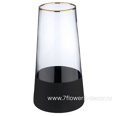 Ваза Tokyo (стекло), D8xH25 см - фото 1