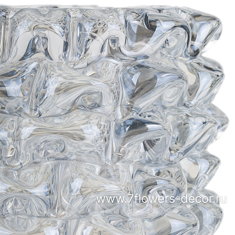 Ваза Diamond (стекло), D16xH24 см - фото 2