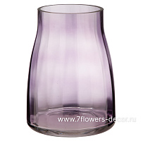 Ваза "Agnis" (стекло), D16xH21 см - фото 1
