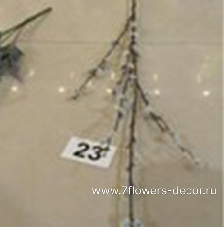 Ветка искусственная Верба, H115 см - фото 1