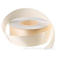 Лента атлас, 25 ммx25 ярд, плотная, на катушке - фото 1