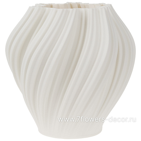 Ваза Иллюзия (керамика), D29xH29 см, для сухоцветов - фото 1