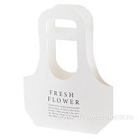 Сумка подарочная "Fresh Flowers" (картон), 31,5x10xH41 см, набор (10 шт) - фото 1