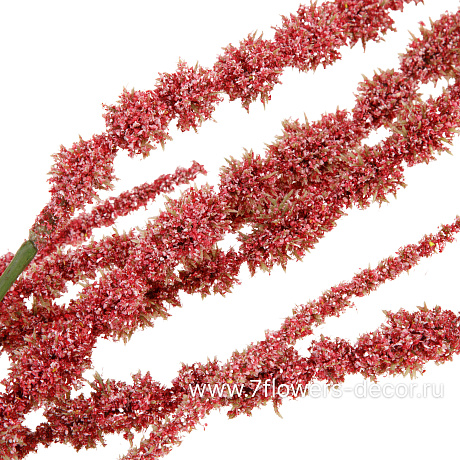 Ветка искусственная ампельная Амарантус, H147 см - фото 2