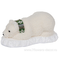 Фигура "Медвежонок" (ткань), 42x23xH18 см - фото 1