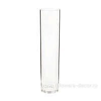 Ваза "Трубка 50" (стекло), D5xH20 см, К - фото 1
