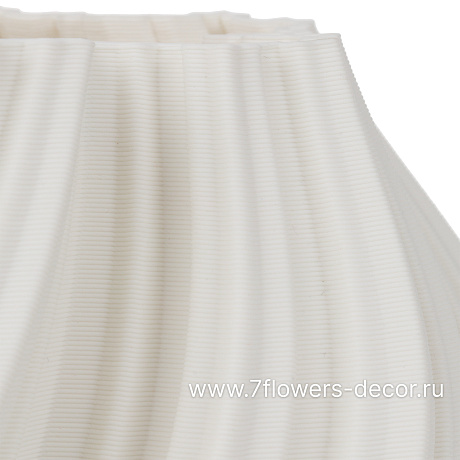 Ваза Иллюзия (керамика), D29xH29 см, для сухоцветов - фото 2