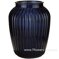 Ваза "Луана 1" (стекло), D15xH19,5 см - фото 1