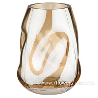 Ваза "Paper" (стекло), D8xH18 см - фото 1