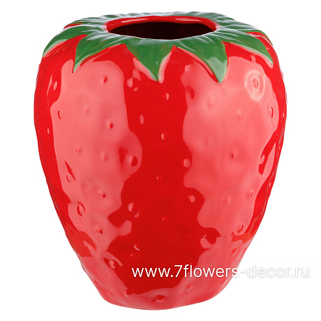 Ваза Клубника (керамика), D20xH22 см - фото 1