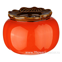 Ваза "Хурма" (керамика), D11xH9 см - фото 1