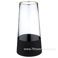 Ваза "Tokyo" (стекло), D9xH30 см - фото 1