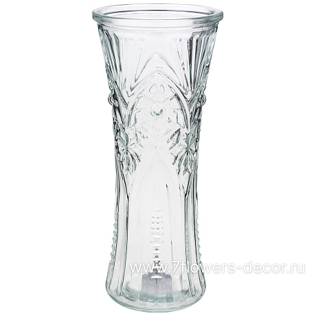 Ваза Азалина 3 (стекло), D11xH30 см - фото 1