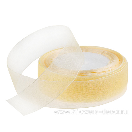 Лента органза, 25 ммx25 ярд - фото 1