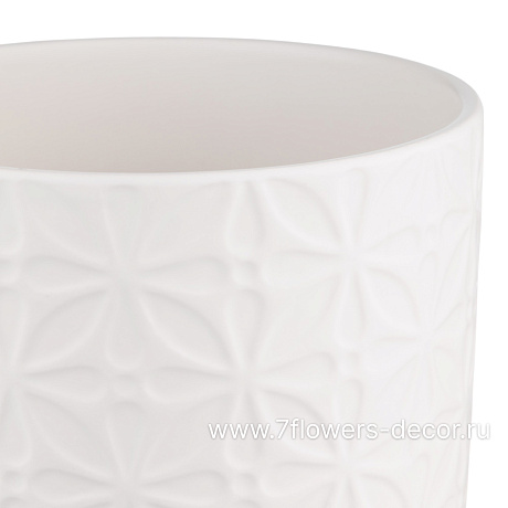 Кашпо Clover (керамика), D13xH12 см - фото 2