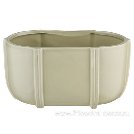 Кашпо Cosmo (керамика), 20x12xH10 см - фото 1