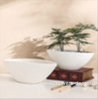 Кашпо "Magnetic" (керамика), 41x15xH13 см - фото 1