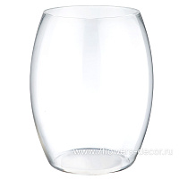 Ваза "Сканди" (стекло), D21xH30 см - фото 1