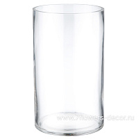 Ваза "Трубка 120" (стекло), D12xH20 см, К - фото 1