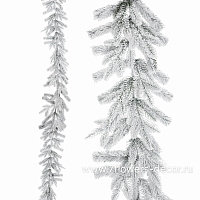 Гирлянда искусственная еловая "Альпийская" (пластик), D34хH270 см - фото 1