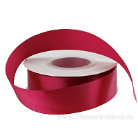 Лента атлас, 25 ммx25 ярд, плотная, на катушке - фото 1