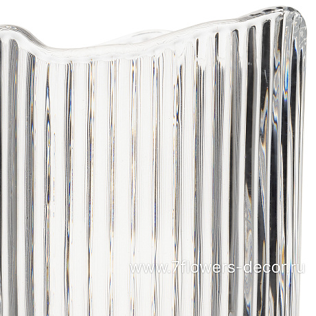 Ваза Унисон (стекло), D12xH25 см - фото 2