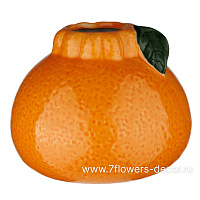 Ваза "Апельсин" (керамика), D10,5xH9 см - фото 1