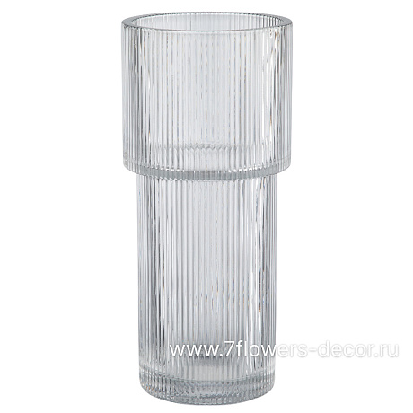 Ваза Бокал (стекло), D11xH24,5 см - фото 1