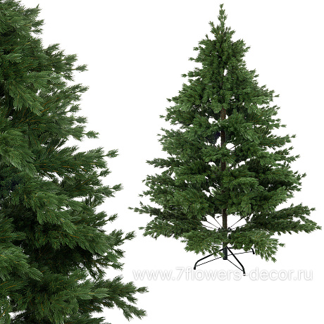 Ель искусственная Таежная (ПЭ), D180xH210 см - фото 1