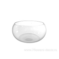 Ваза "Чаша" (стекло), D20xH9 см - фото 1