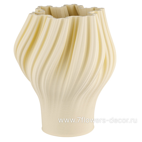 Ваза Иллюзия (керамика), D21xH26 см, для суxоцветов - фото 1