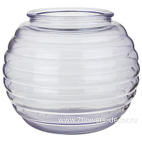 Ваза"Зара" (стекло), D16xH13 см - фото 1