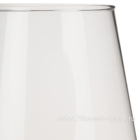 Ваза Raindrop (стекло), D12xH20 см - фото 2