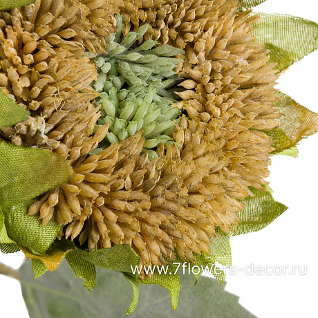 Цветок искусственный Подсолнух, H50 см - фото 2