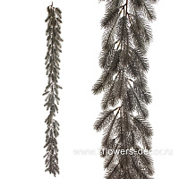 Гирлянда искусственная еловая (пластик), 150 см - фото 1